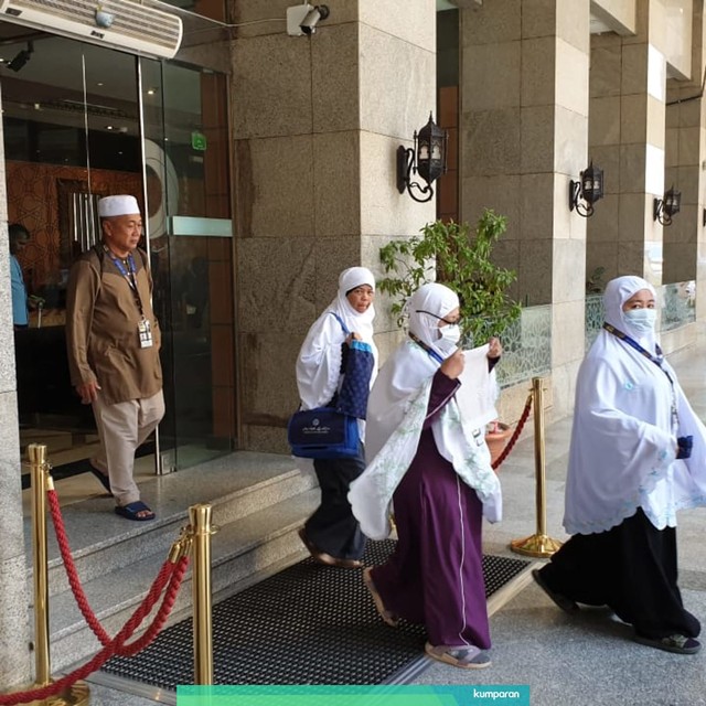 Hotel Dallah Taibah, Madinah, tempat jemaah haji khusus menginap. Foto: Denny Armandhanu/kumparan