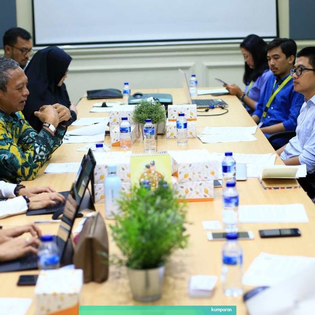 Indonesian Petroleum Association (IPA) saat berkunjung ke kantor kumparan. Foto: Nugroho Sejati/kumparan