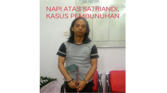 Satriandi, pecatan polisi dan bandar narkoba kelas kakap di Pekanbaru.