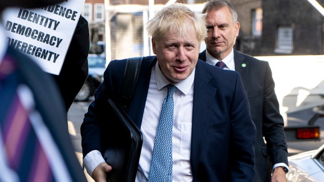 Perdana Menteri Inggris Boris Johnson. Foto: AFP/NIKLAS HALLE'N