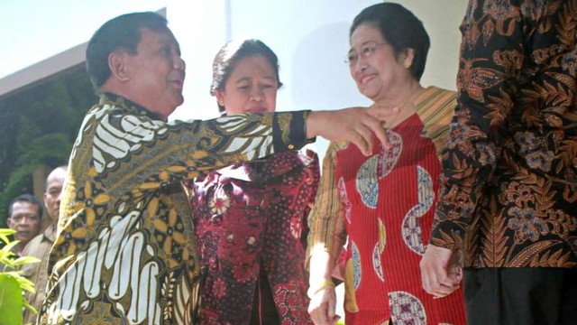 Pertemuan Megawati Soekarnoputri dan Prabowo Subianto