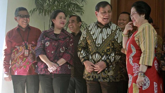 Pertemuan Megawati Soekarnoputri dan Prabowo Subianto