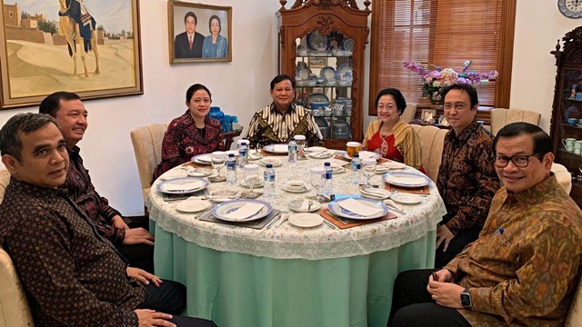 Pertemuan Megawati dan Prabowo. Foto: Dok. Istimewa