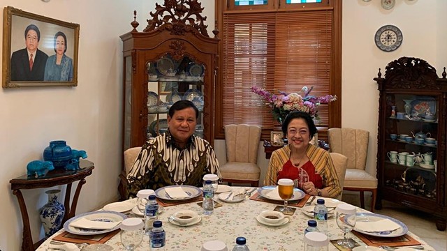 Pertemuan Megawati dan Prabowo. Foto: Dok. Istimewa