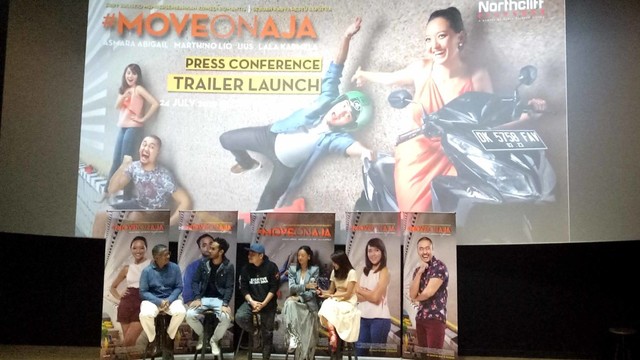Konferensi pers trailer film #Moveonaja