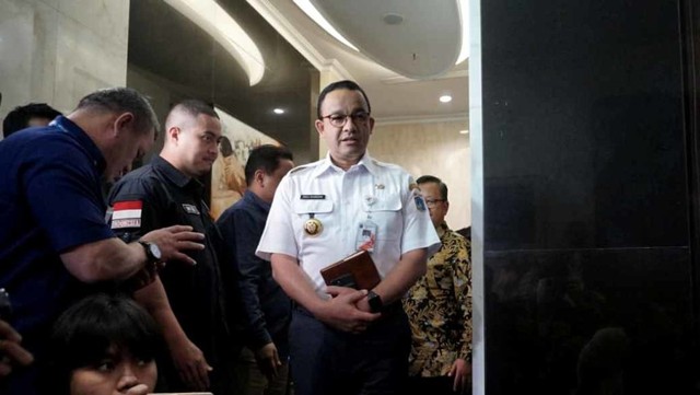 Anies Baswedan di DPP partai NasDem, Anies bertemu Surya Paloh
