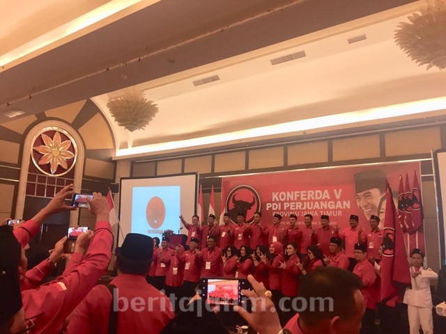 Inilah Susunan Pengurus PDIP Jatim 2019-2024, Whisnu Wakil Ketua