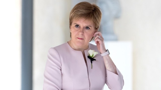 Menteri Utama Skotlandia, Nicola Sturgeon. Foto: AFP/POOL/JANE BARLOW