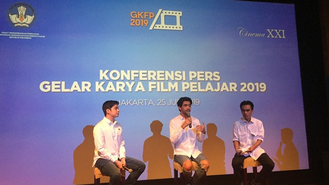 Konferensi pers 'Gelar Karya Film Pelajar 2019' dok Angela Wahyudi/kumparan