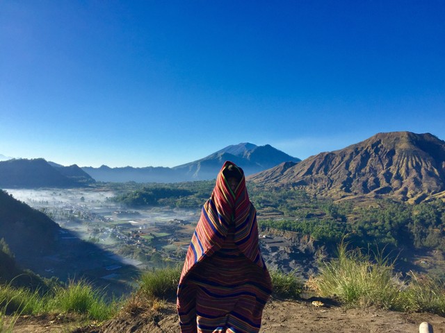 Pemandangan pagi hari di Bukit Pinggan, Bali. Foto: Denita br Matondang/kumparan