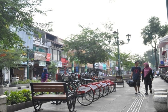 Kawasan Semi Pedestrian Malioboro Yogyakarta. Foto: Dok. Tugu Jogja.