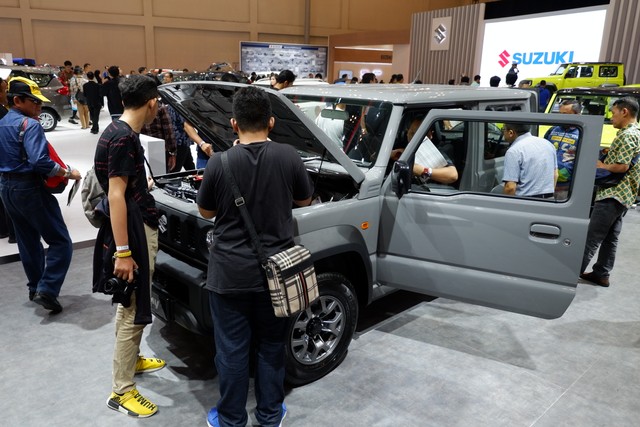 Suzuki Jimny di GIIAS 2019 Foto: Aditya Pratama Niagara/kumparan
