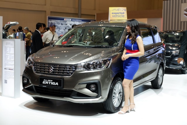 Suzuki Ertiga di GIIAS 2019 Foto: Aditya Pratama Niagara/kumparan