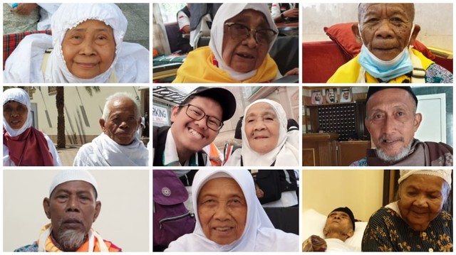 Jemaah haji asal Indonesia. Foto: Denny Armandhanu/kumparan