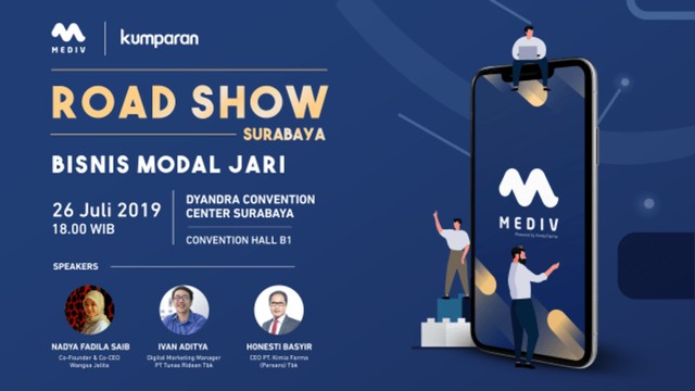 Roadshow Mediv di Surabaya pada Jumat 26 Juli 2019.