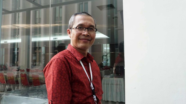 Alexander Marwata di Pusdiklat Kemensetneg, Jakarta, Minggu (28/7). Foto: Fanny Kusumawardhani/kumparan