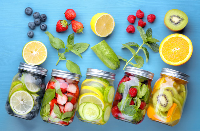 Ilustrasi Infused Water Foto: Shutterstock/Fotohunter