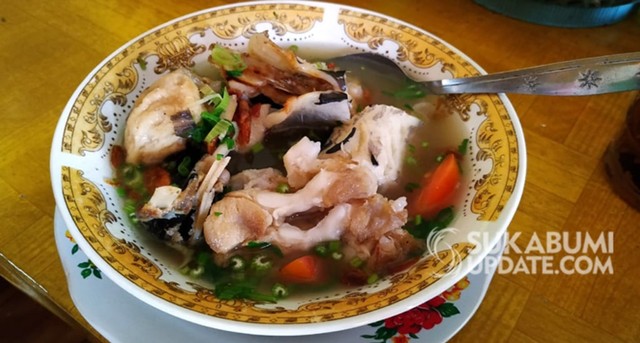 Sop ikan marlin yang siap dinikmati. | Sumber Foto:Nandi.