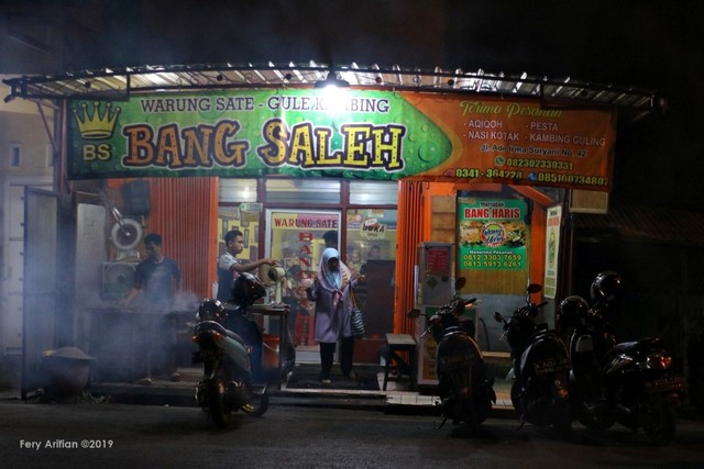 Warung Sate Gule Bang Saleh (Foto: Fery Arifian)