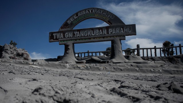 Tangkuban Parahu Erupsi