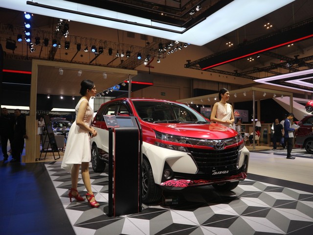 Toyota Avanza di GIIAS 2019. Foto: Ghulam Muhammad Nayazri / kumparanOTO