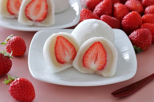 Ilustrasi daifuku mochi. Foto: Shutterstock