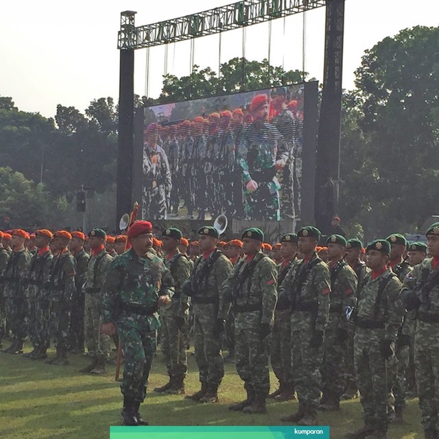 Peresmian Koopssus TNI di Mabes TNI, Selasa (30/7). Foto: Fachrul Irwinsyah/kumparan