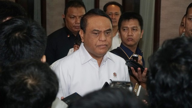 Menteri Pendayagunaan Aparatur Negara Syafruddin saat ditemui di Hotel Bidakara, Jakarta Selatan. Foto: Irfan Adi Saputra/kumparan