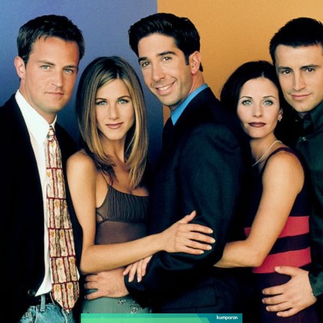 Serial televisi 'Friends'. Foto: Dok. Hollywood Reporter