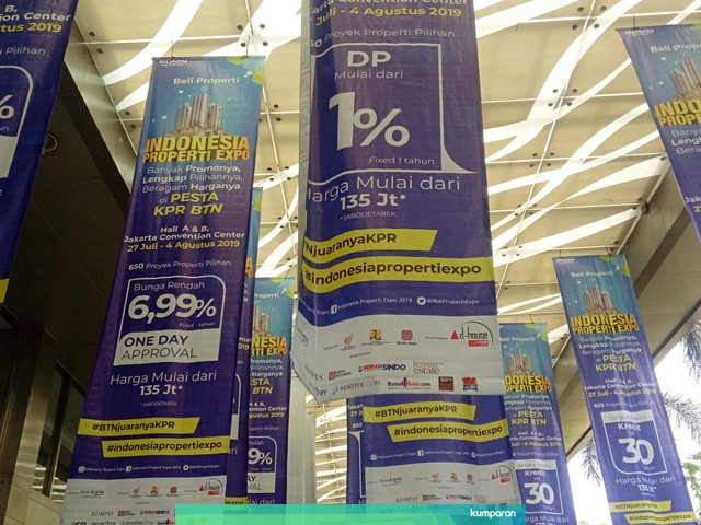 Indonesia Properti Expo BTN di Jakarta Convention Center. Foto: Resya Firmansyah/kumparan