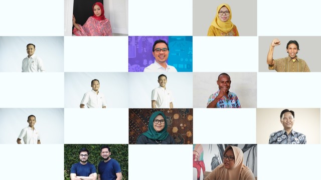 Para pembuat perubahan penerima SATU Indonesia Awards Foto: Ichsan Lutfi/kumparan