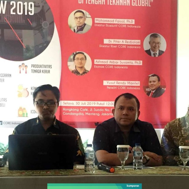 Core Midyear Review 2019 di Hongkong Kafe, Jakarta, Selasa (30/7). Foto: Nurul Nur Azizah/kumparan