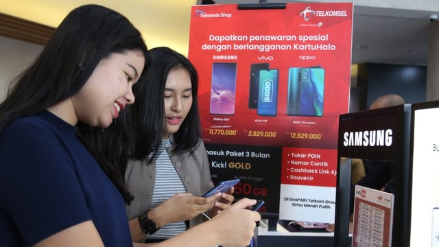 Operator seluler Telkomsel berkolaborasi dengan sejumlah mitra penjual perangkat di Indonesia. Foto: Dok. Telkomsel