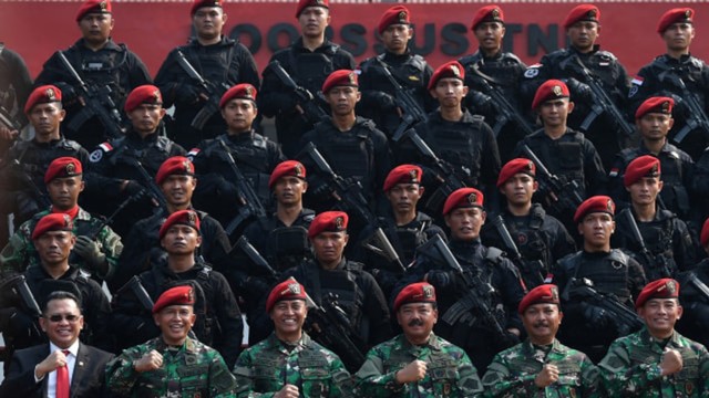 Komando Operasi Khusus (Koopssus) TNI telah diresmikan Panglima TNI Marsekal Hadi Tjahjanto. Foto: kumparan