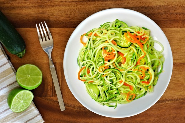 Ilustrasi spaghetti sayuran Foto: Shutter Stock