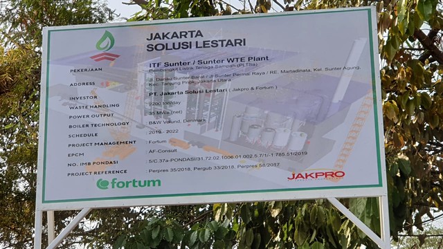 Progress pembangunan ITF Sunter, Jakarta Utara. Foto: Dok. Jakpro