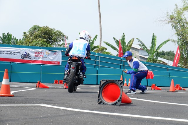 Astra Honda Safety Riding Instructors Competition Foto: Aditya Pratama Niagara/kumparan