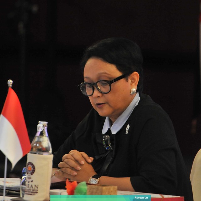 Menteri Luar Negeri, Retno Marsudi menjadi co-host dalam ASEAN - Russia Ministerial Meeting di Bangkok, Thailand. Foto: dok. Sekretariat ASEAN