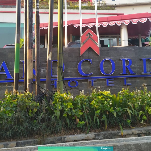 Hotel Grand Cordela, hotel yang diduga tempat menginap Angela Hindriati di Jalan Soekarno Hatta, Kota Bandung Foto: Rachmadi Rasyad/kumparan