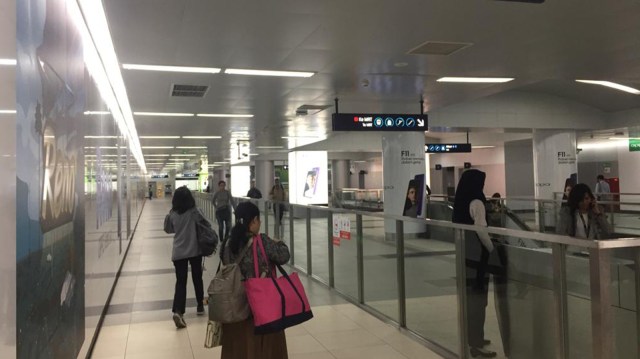 Suasana di Stasiun MRT HI saat pagi. Foto: Andesta Herli/kumparan