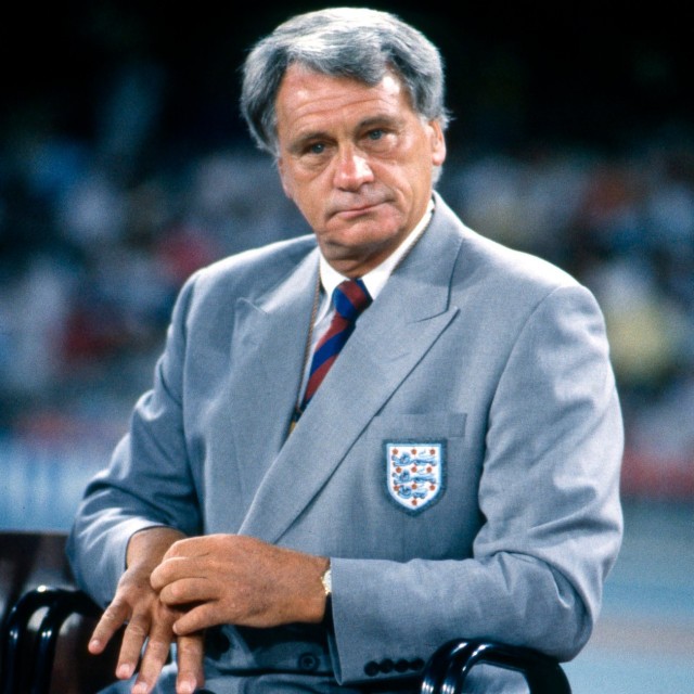 Sir Bobby Robson saat menjadi pelatih Timnas Inggris. Foto: Dok. Timnas Inggris