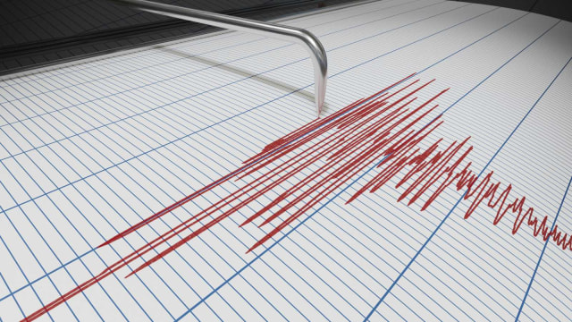 Ilustrasi gempa bumi. Foto: Getty Images