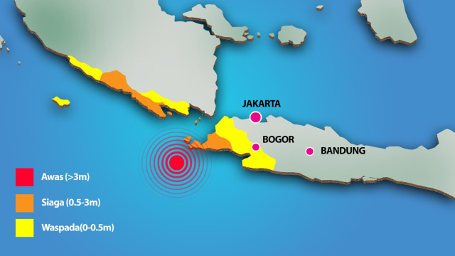 Gempa di Banten berpotensi tsunami. Foto: Indra Fauzi/kumparan