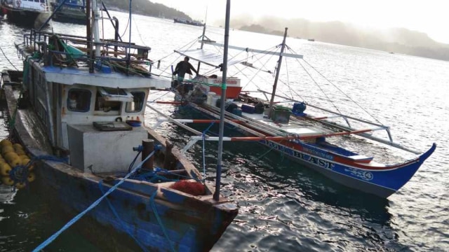 KKP tertibkan dua kapal ikan dan sembilan rumpon ilegal asal Filipina. Foto: Dok. KKP