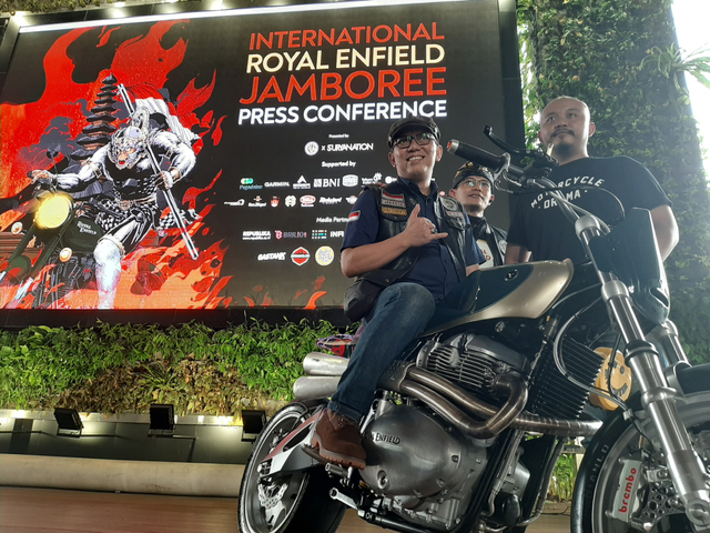 Konferensi pers International Royal Enfield Jamboree 2019 Foto: Bangkit Jaya Putra/kumparan