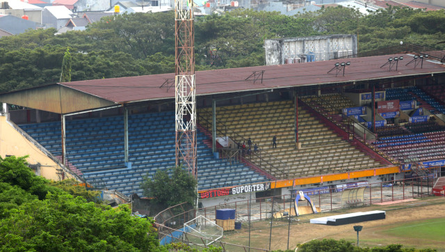 Stadion Andi Mattalatta, Makassar, tempat final Piala Indonesia 2019 leg kedua. Foto: Nugroho Sejati/kumparan