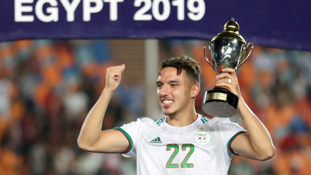 Bennacer saat ajang Piala Afrika 2019. Foto: REUTERS/Suhaib Salem