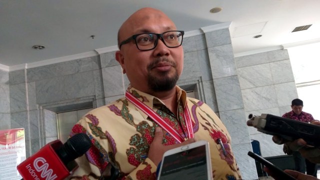 Komisioner KPU, Ilham Saputra. Foto: Fadjar Hadi/kumparan