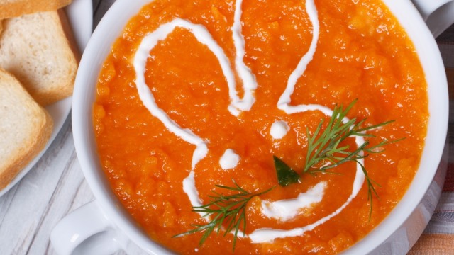 sup wortel untuk makanan bayi Foto: shutterstock