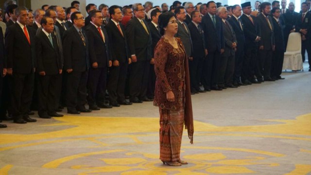 Foto: Pelantikan Destry Damayanti sebagai Deputi Gubernur Senior BI (1048)
